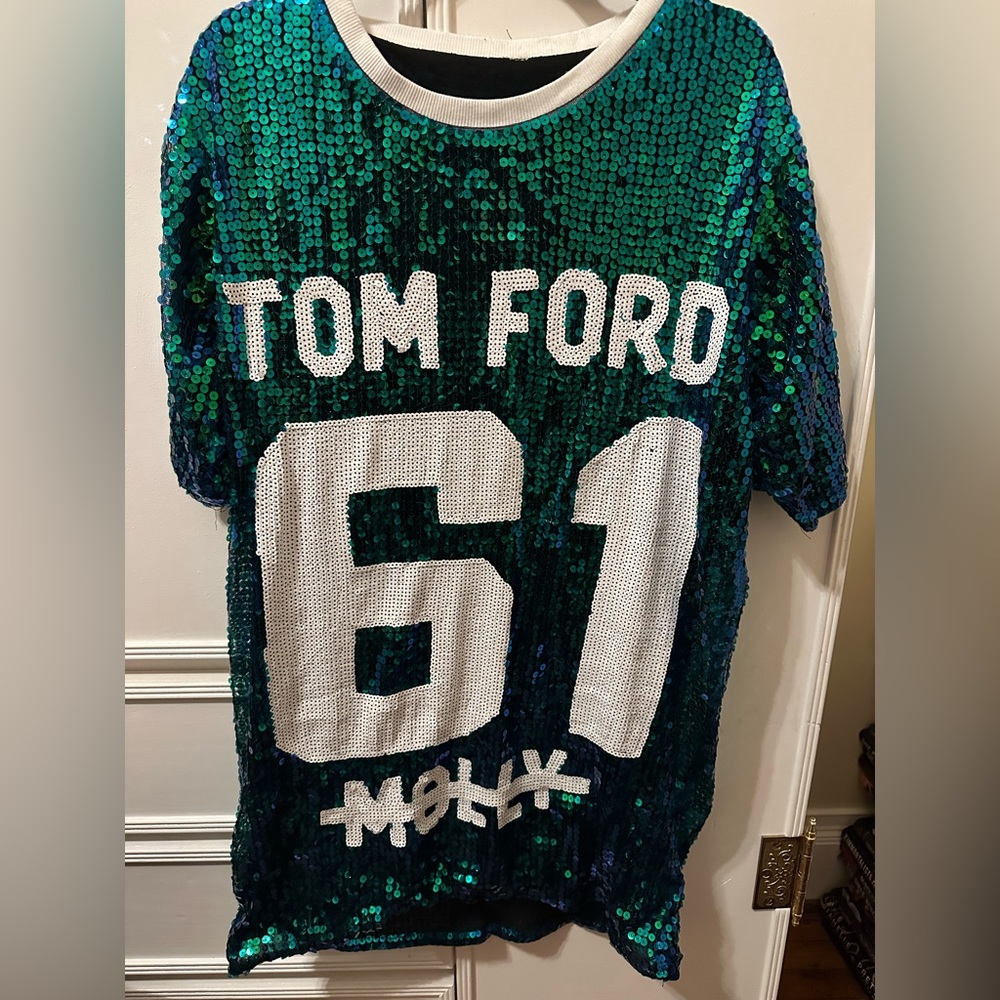 Tom Ford Molly Sequin Jersey Dress